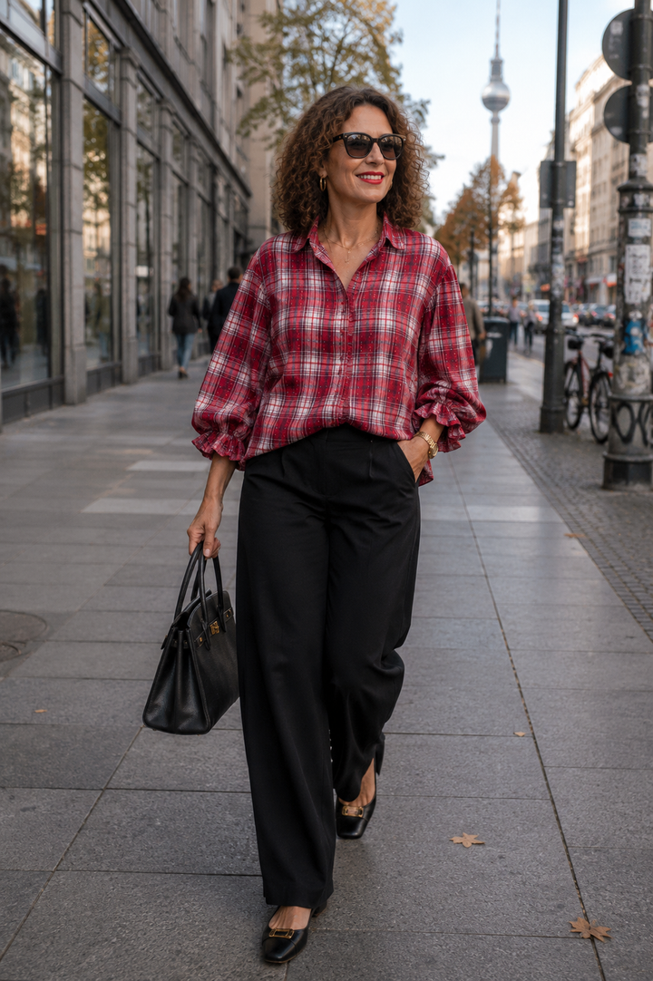 Checkered Blouse