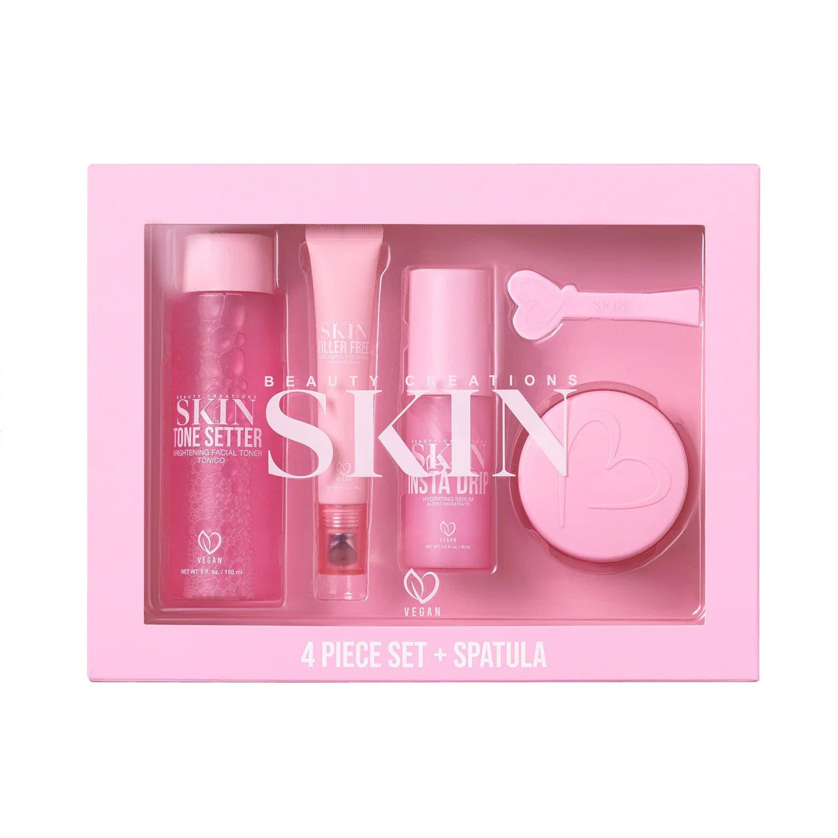 Skin 4 piece set