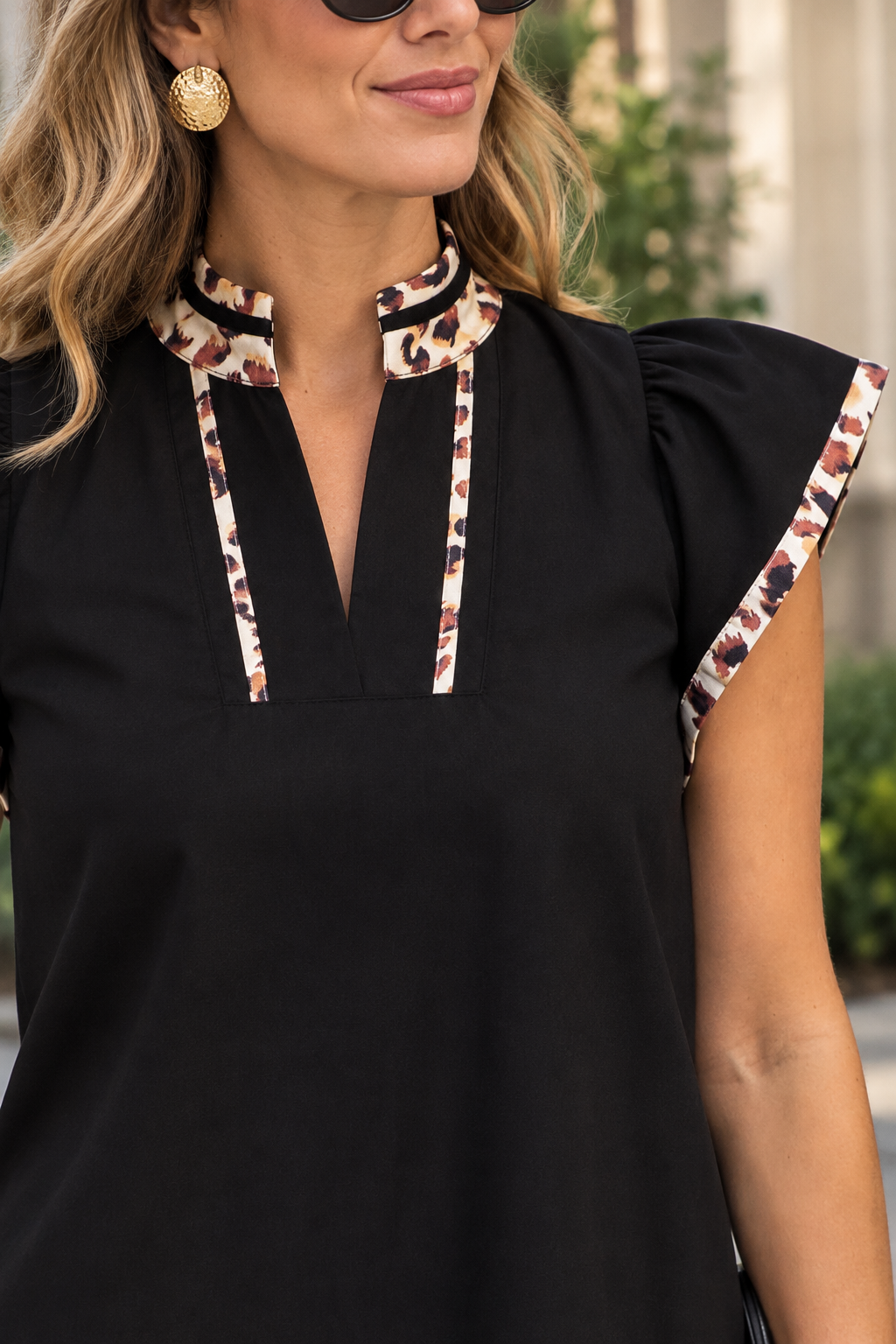 Leopardo Noir Dress
