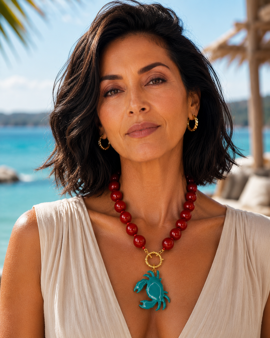 Turks Crab Necklace