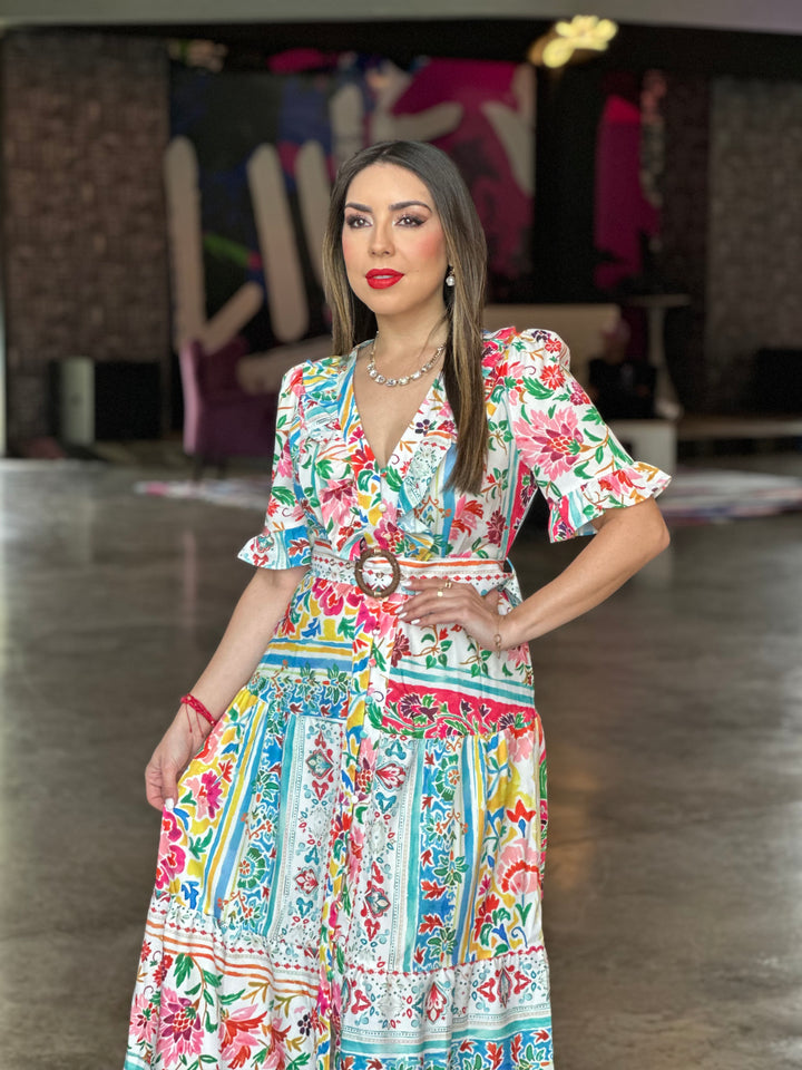 Floral Print Dress