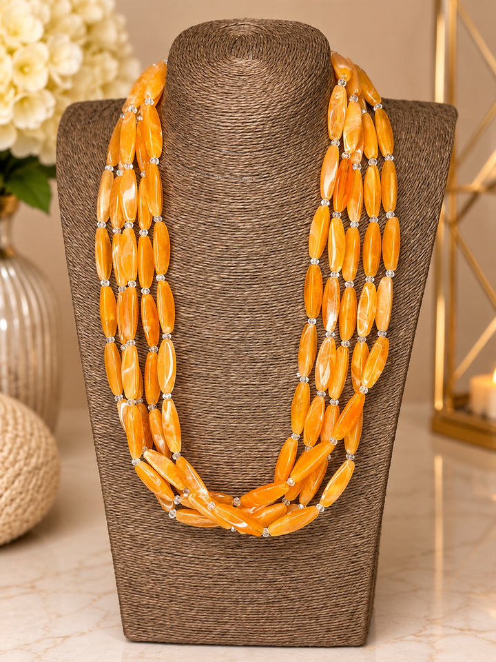 Tangerine Luxe Necklace