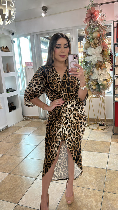 Leopard Bodycon Dress