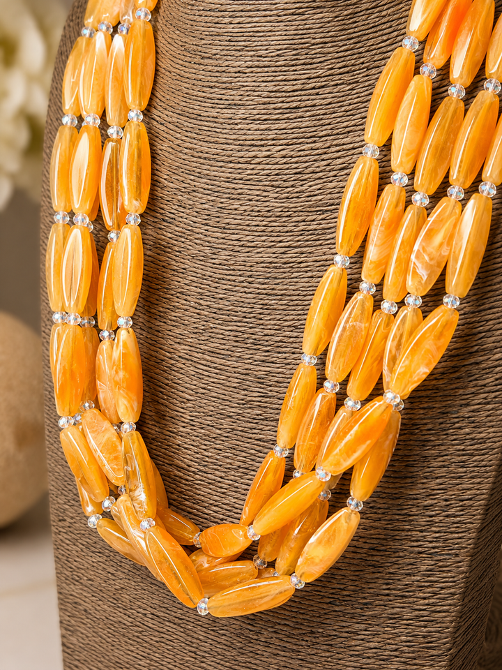 Tangerine Luxe Necklace