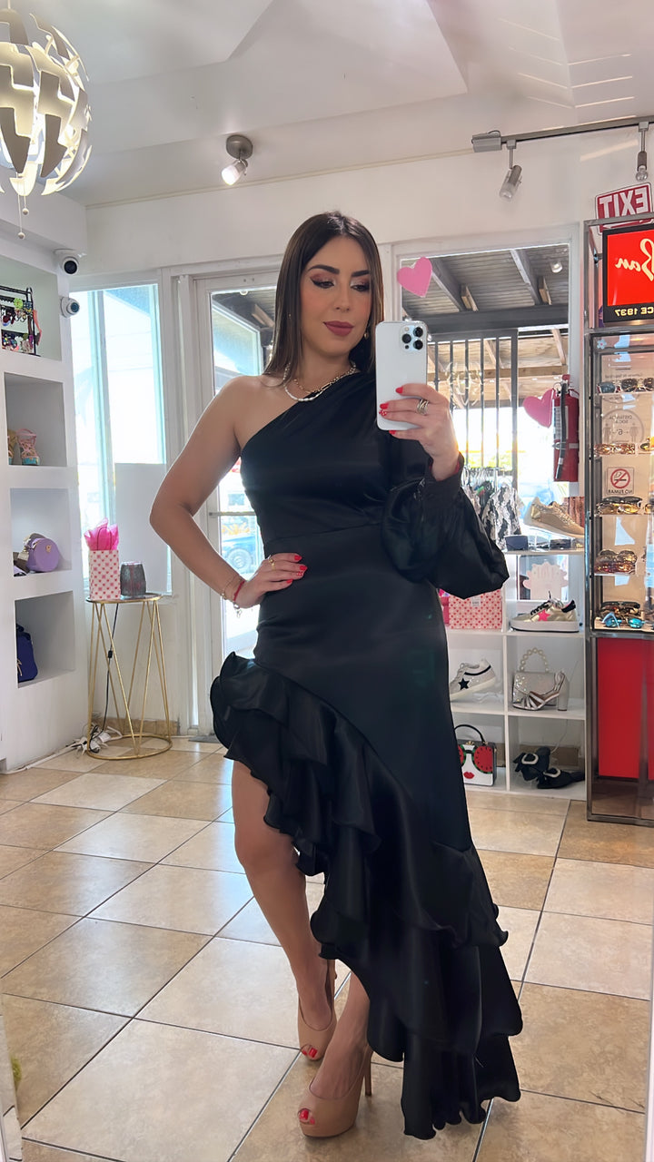 Black Fashion Dress