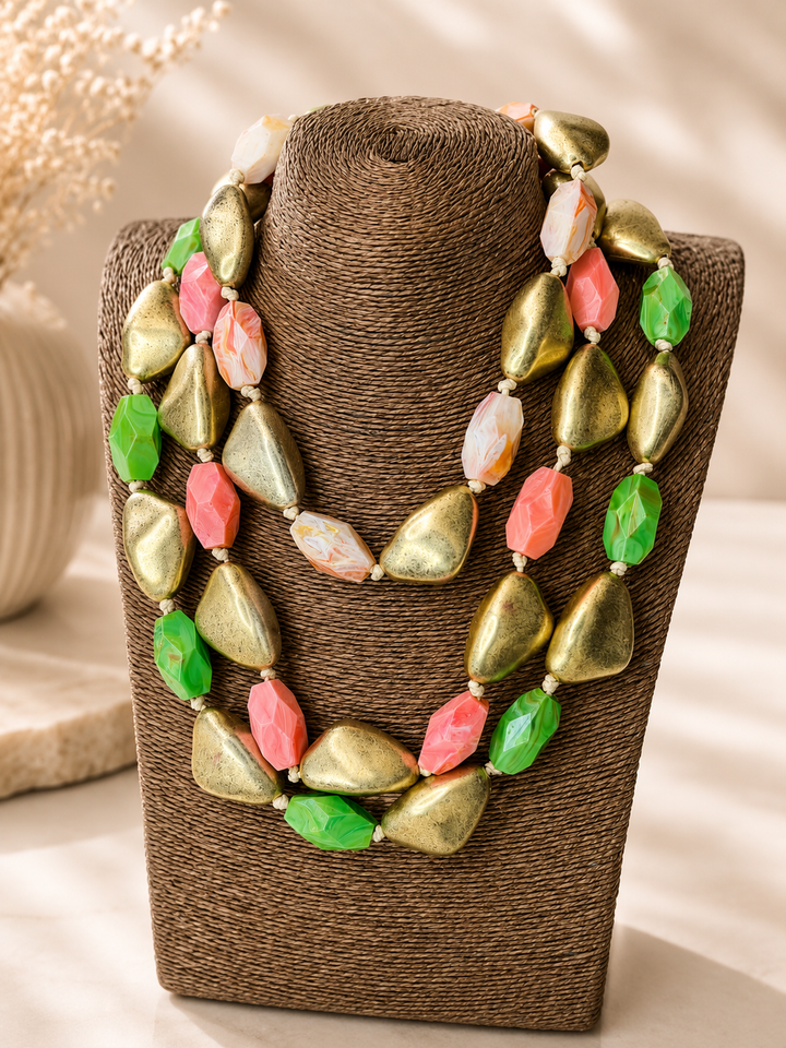 Greek Stone Necklace