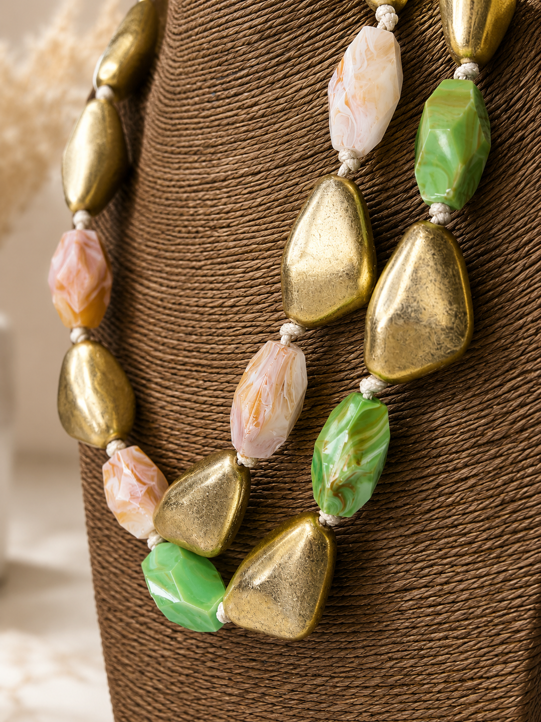 Greek Stone Necklace