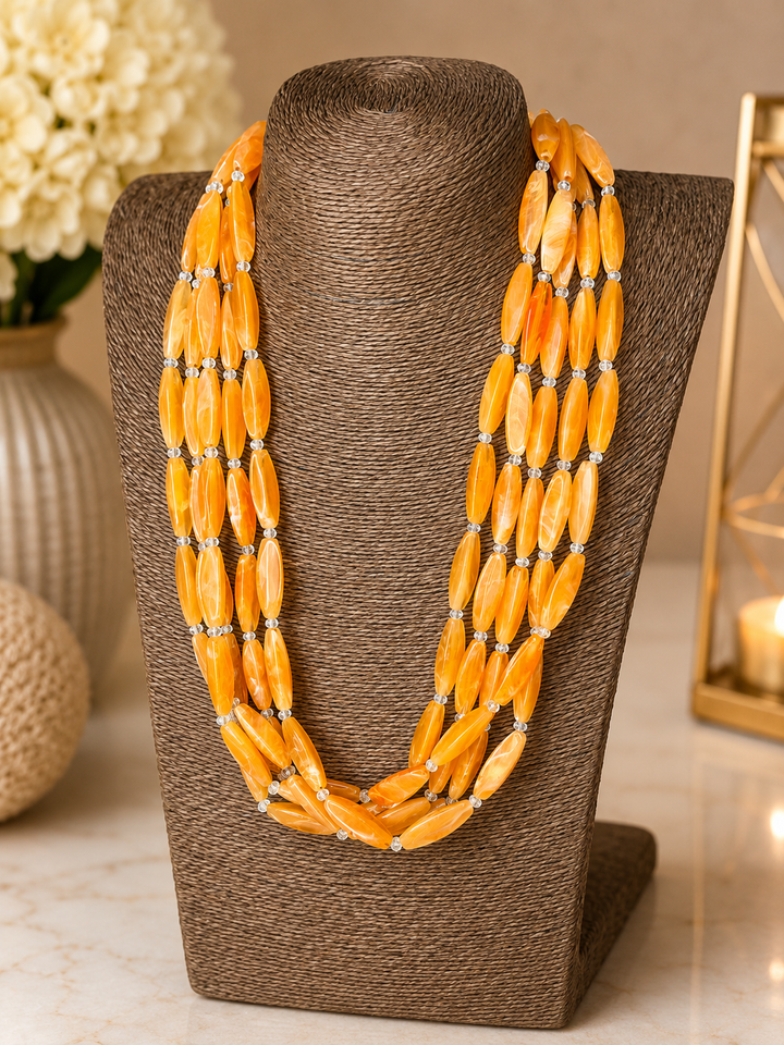 Tangerine Luxe Necklace