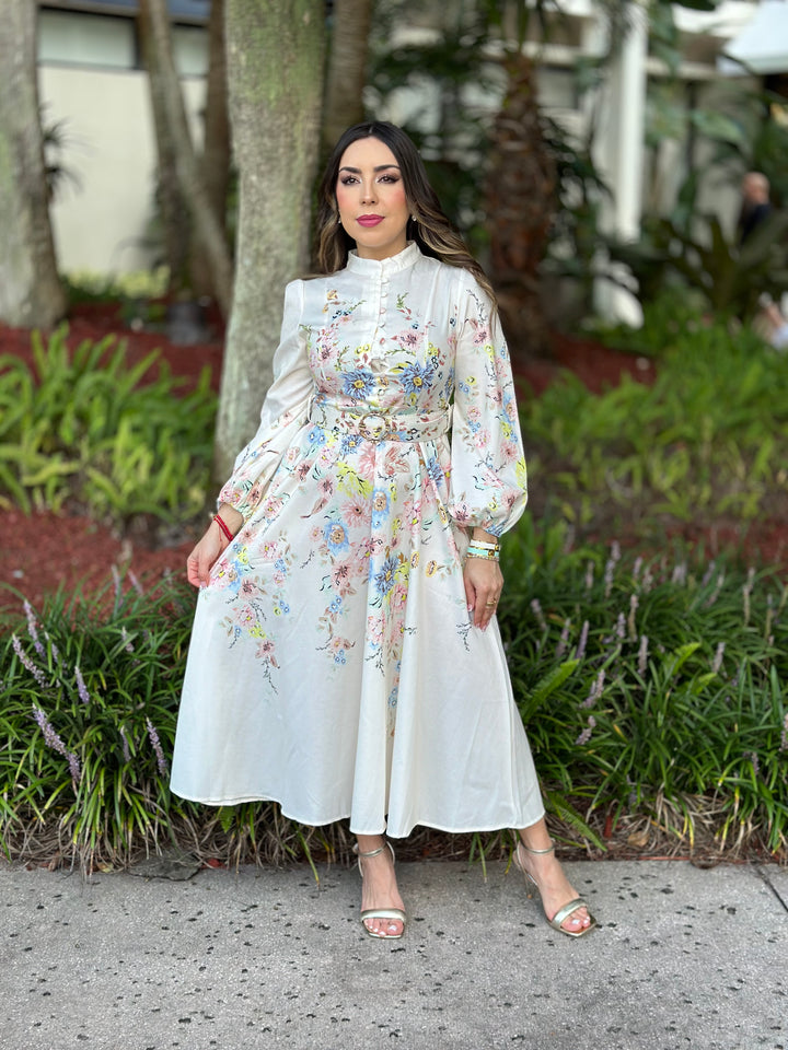 Floral Long Dress