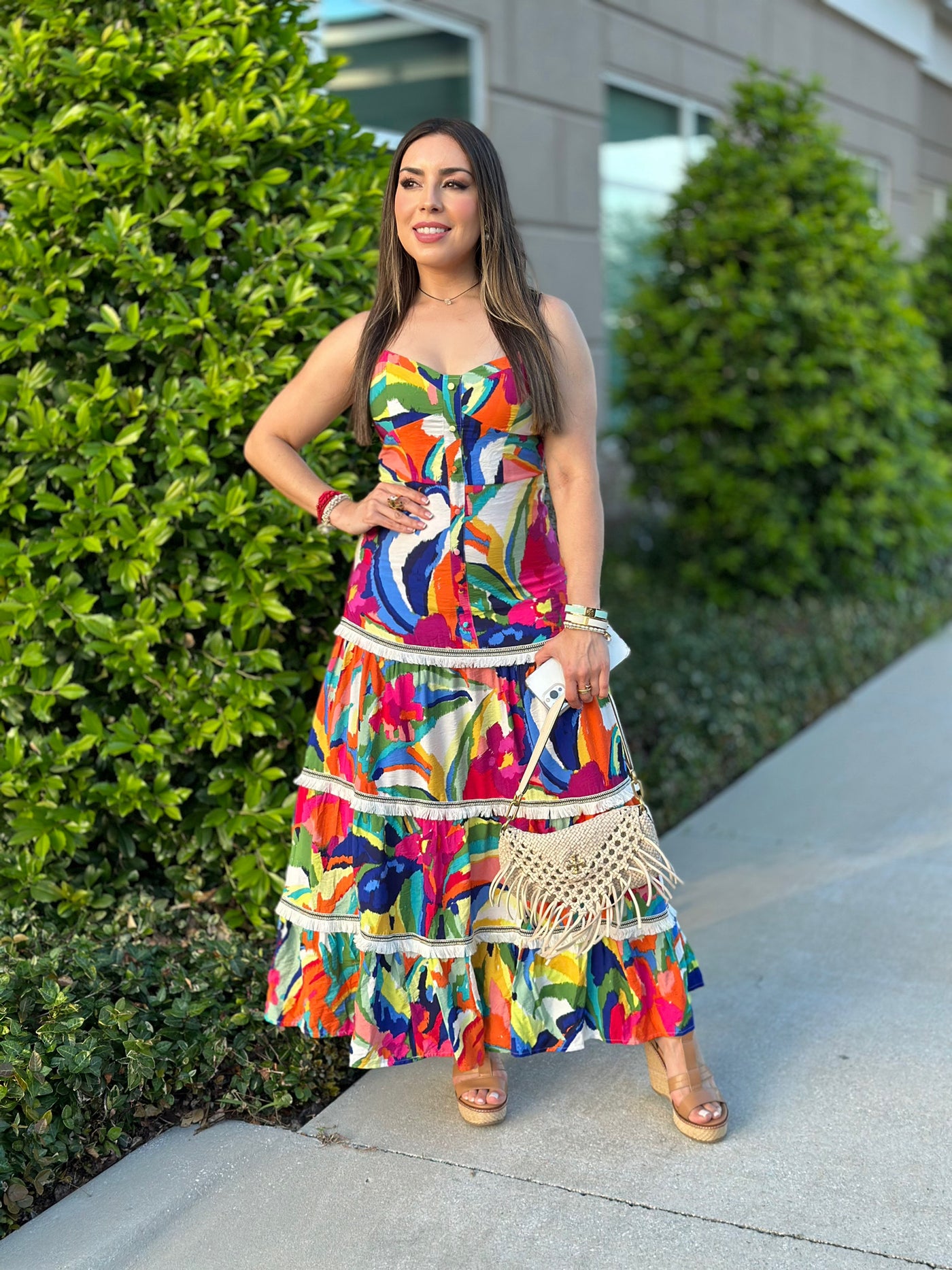 Tropical Maxi Dress