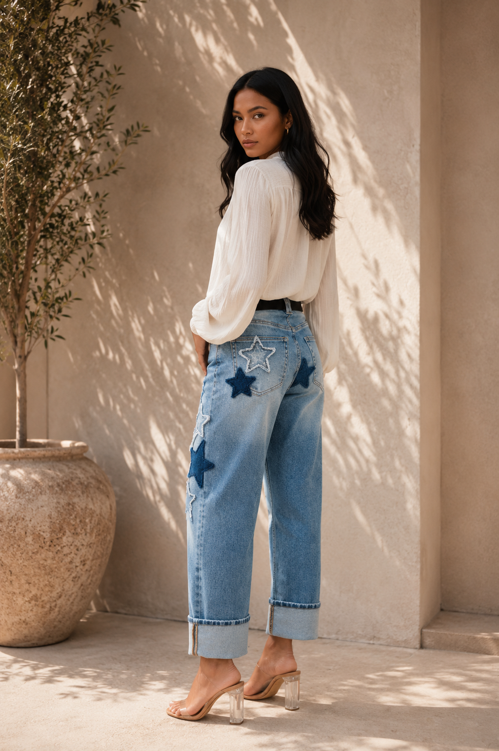 Starlight Barrel Jean
