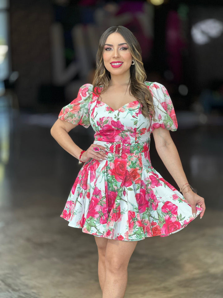 Floral Mini Dress