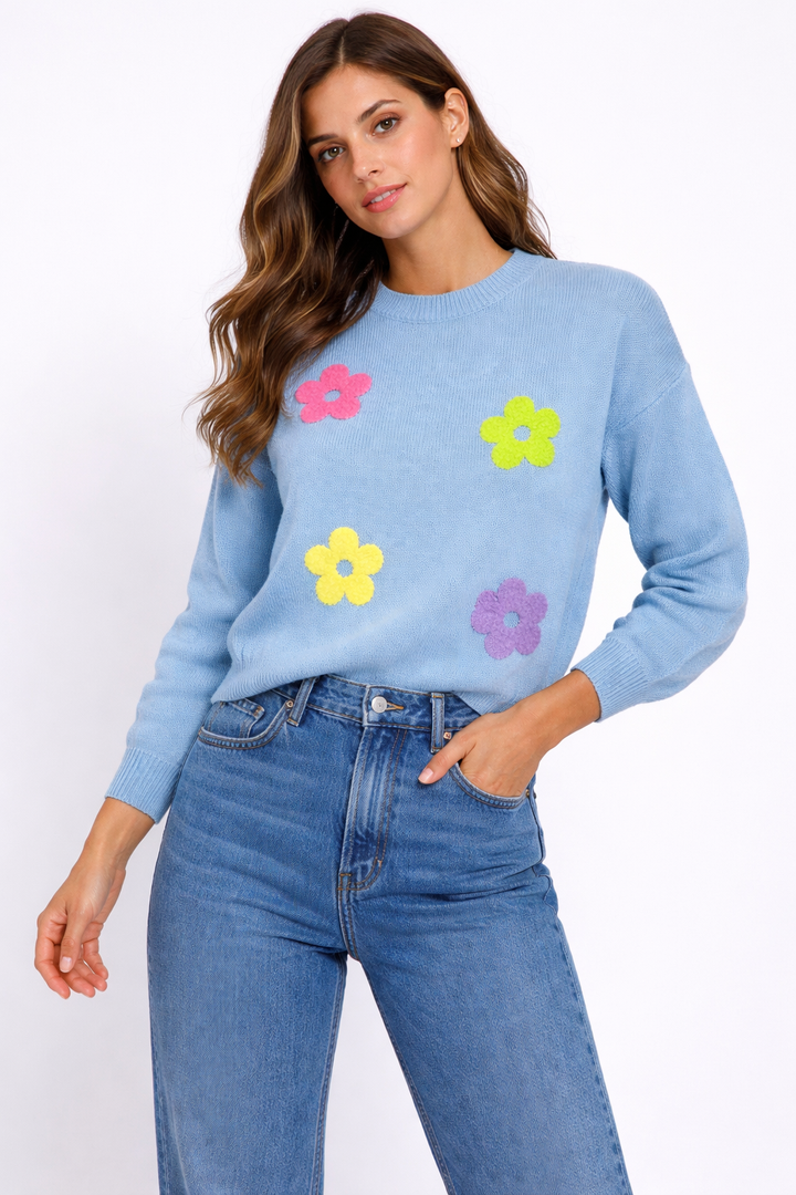 Sweather Bloom Top