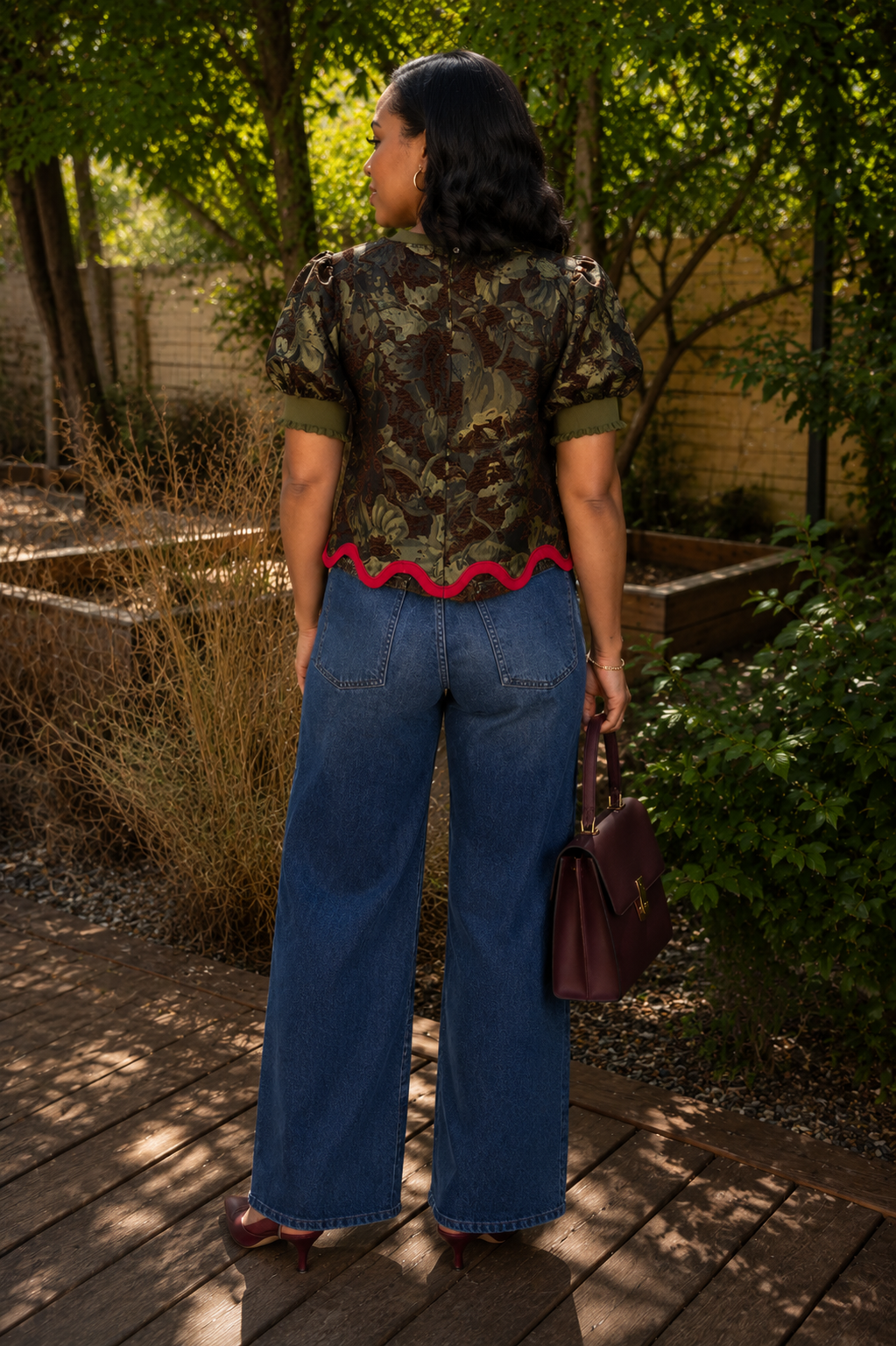 Autumn Garden Blouse