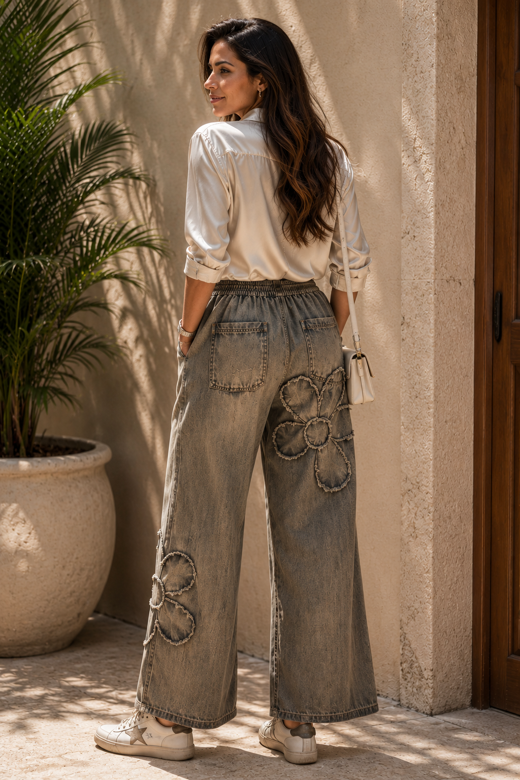 Vintage Bloom Denim