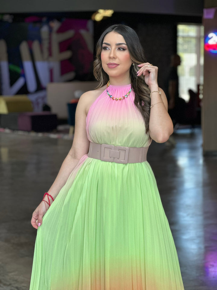 Watermelon Maxi Dress
