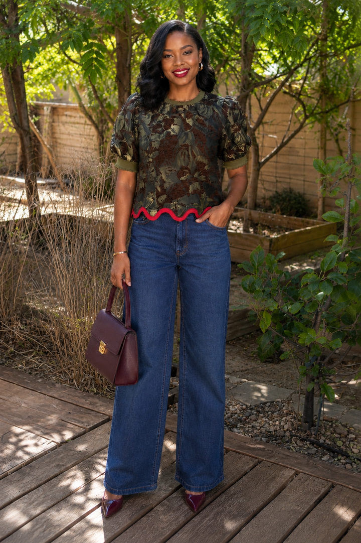 Autumn Garden Blouse