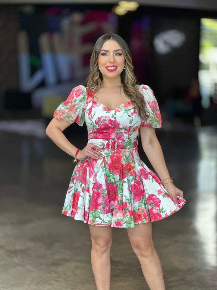 Floral Mini Dress