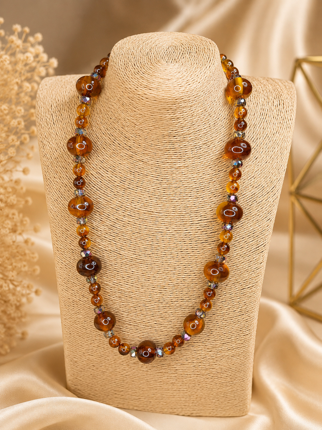 Crystal Amber Necklace