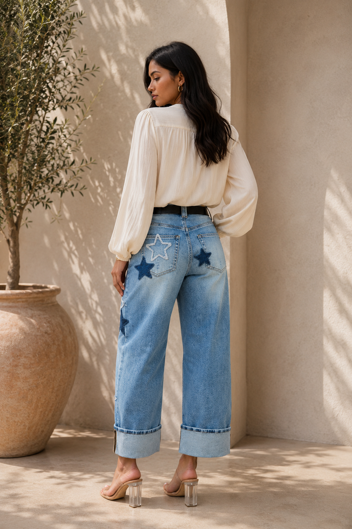 Starlight Barrel Jean