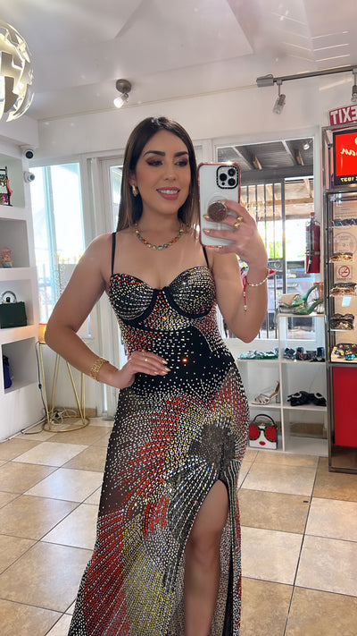 Sexy Sequins Maxi Dress