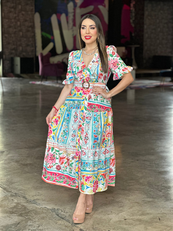Floral Print Dress