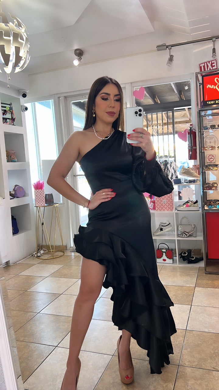 Black Fashion Dress