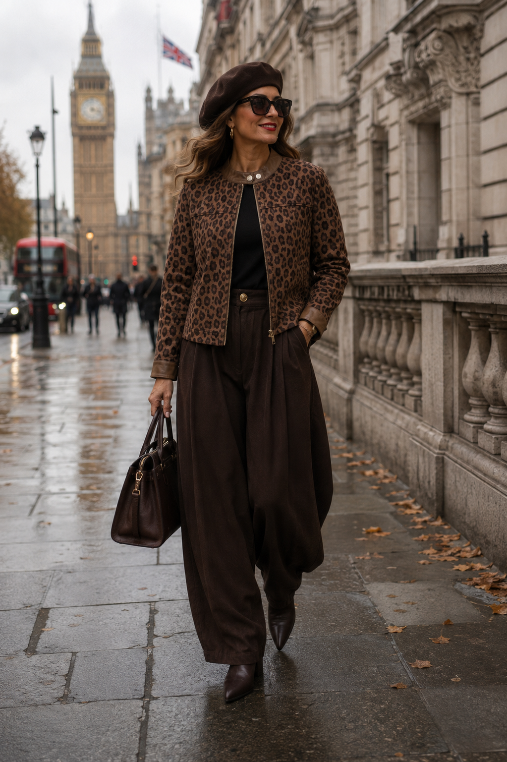 Cheeta Suede Jacket