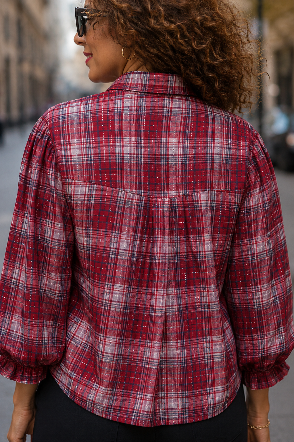 Checkered Blouse