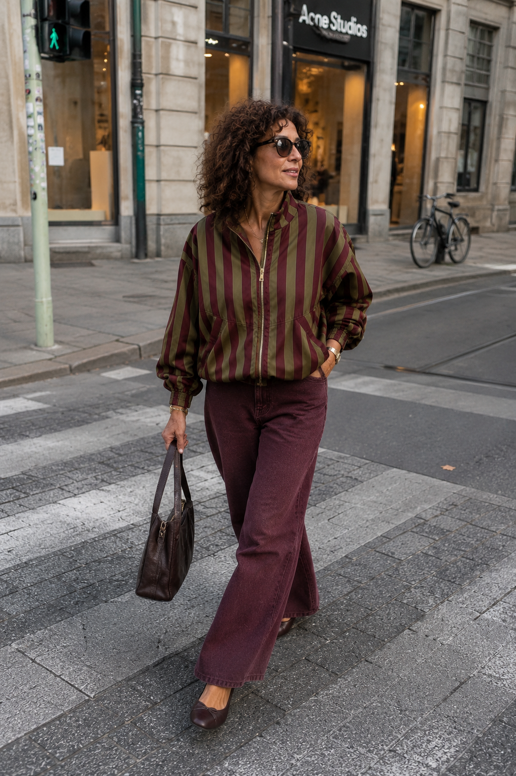 Bordeaux Bommer Jacket
