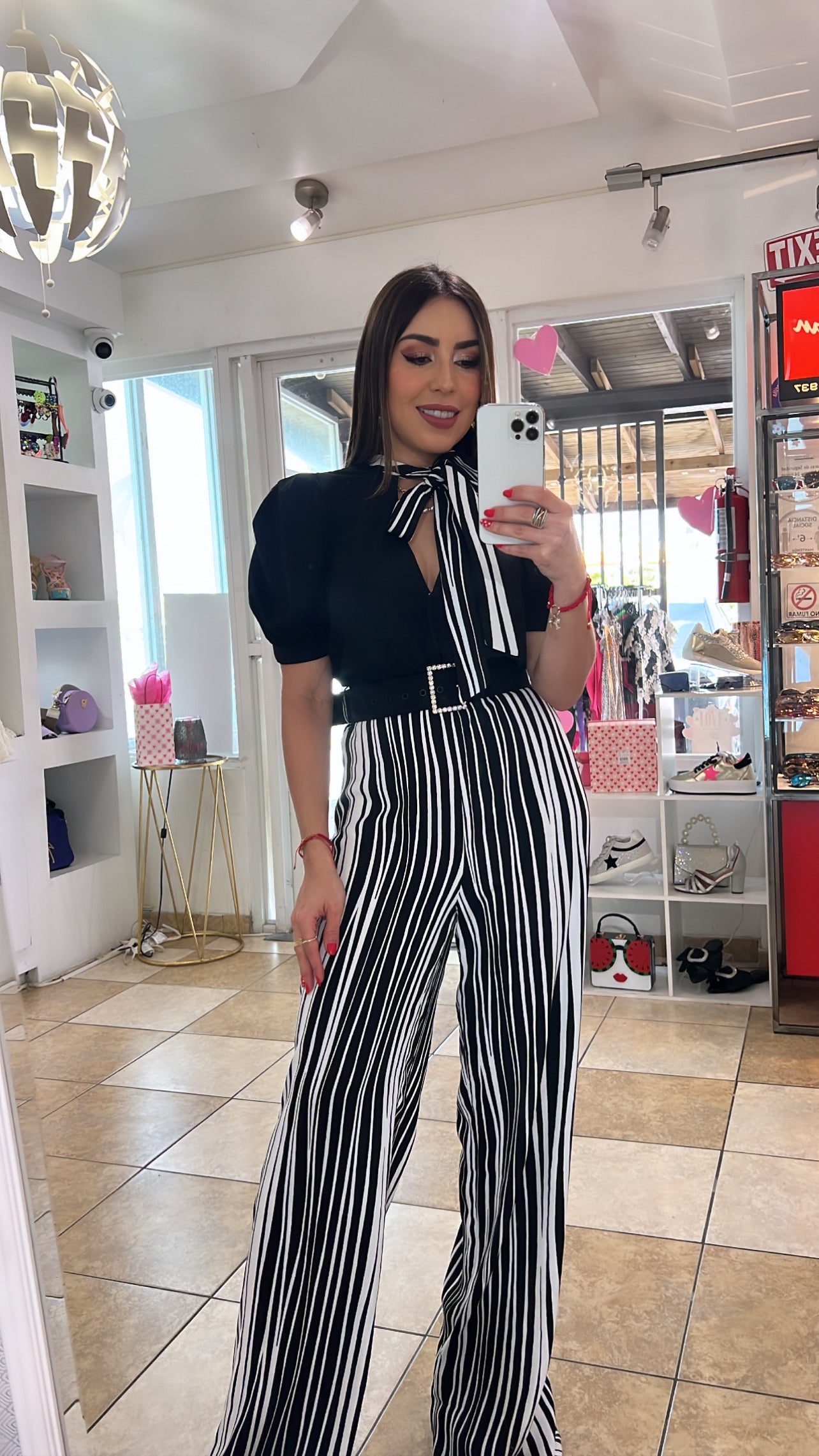 Stripes Fashion Jumpsuit