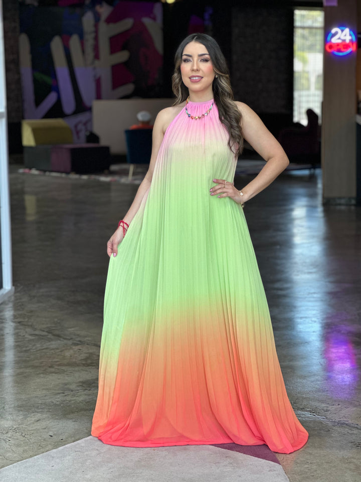 Watermelon Maxi Dress