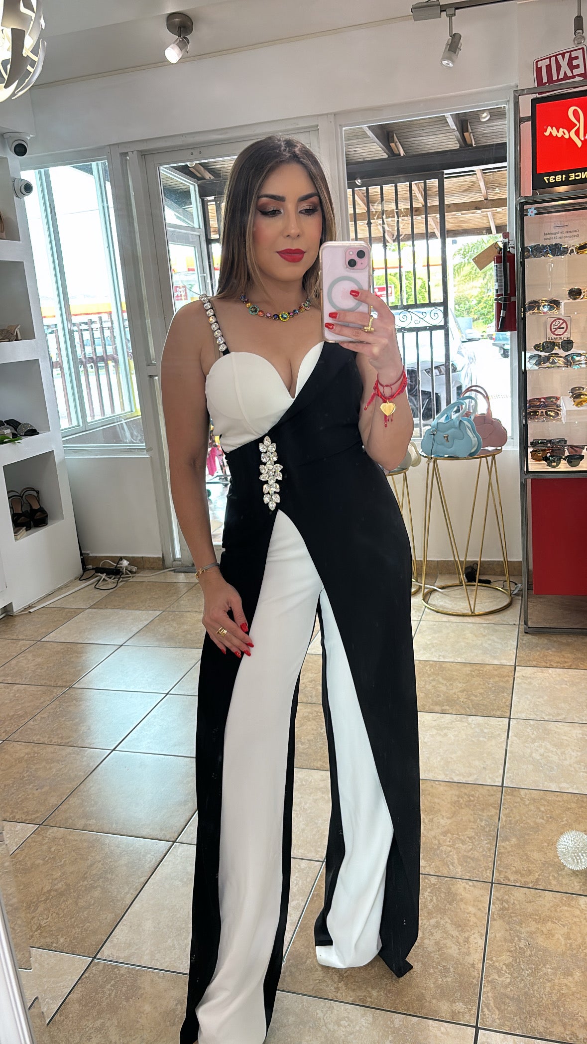 Black & White Jumpsuit