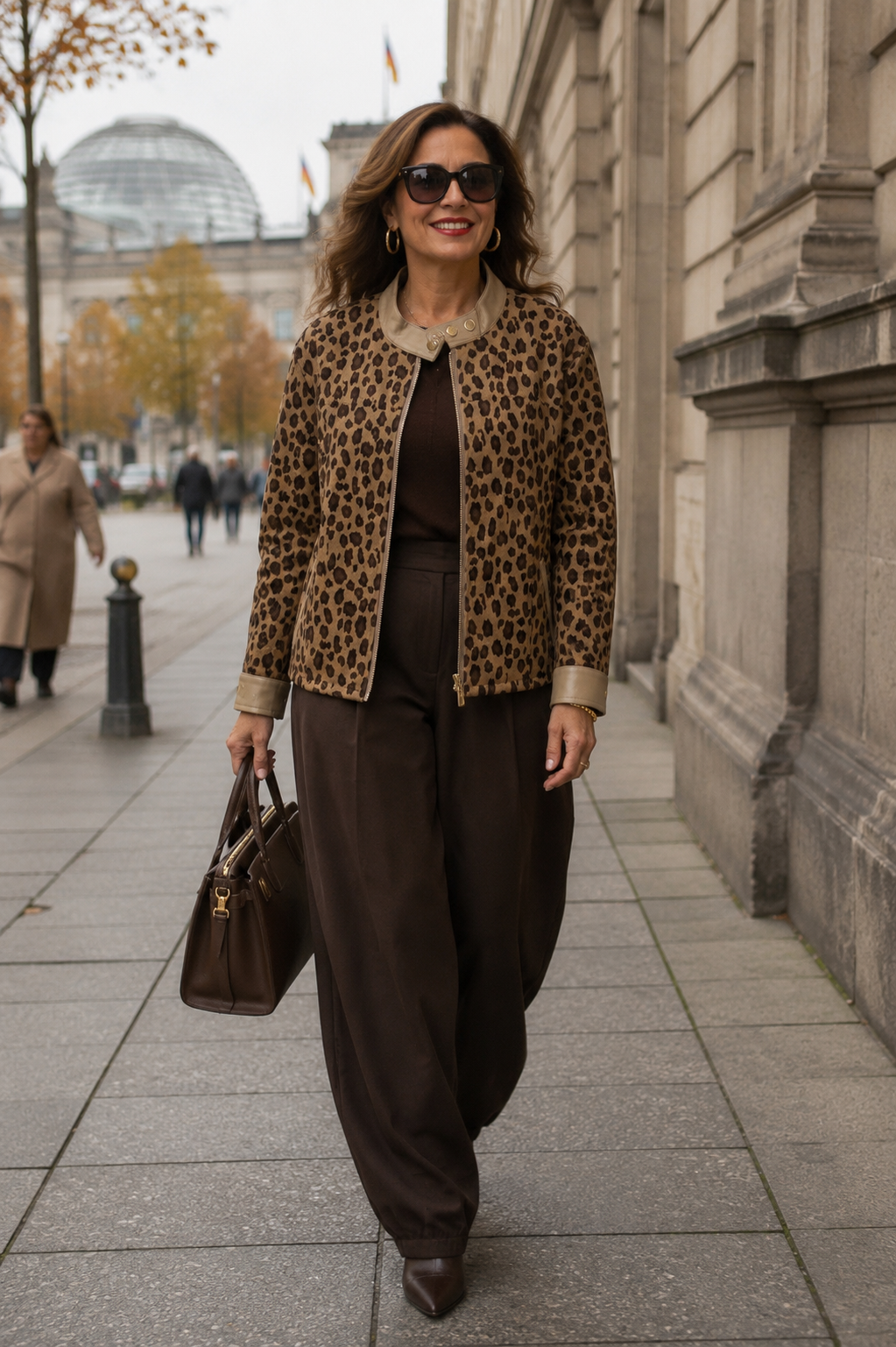 Cheeta Suede Jacket