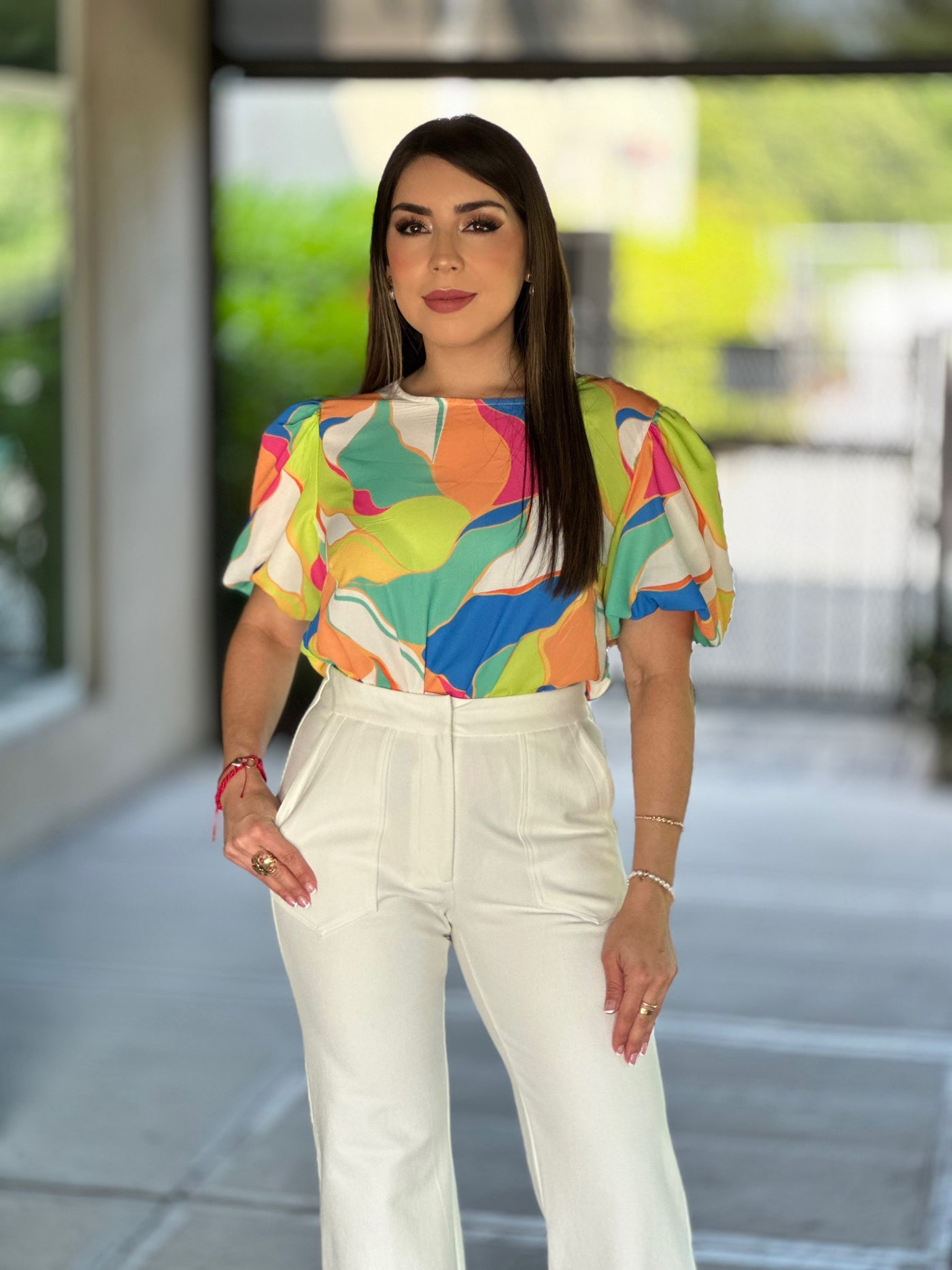 Multi Color Top