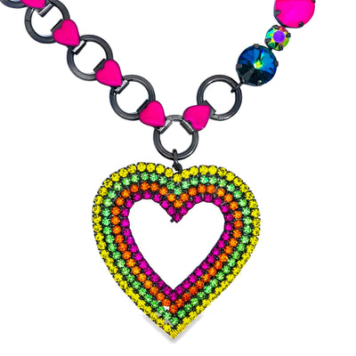 All the Hearts Necklace