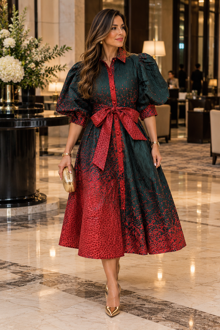 Rubi Gold Dress