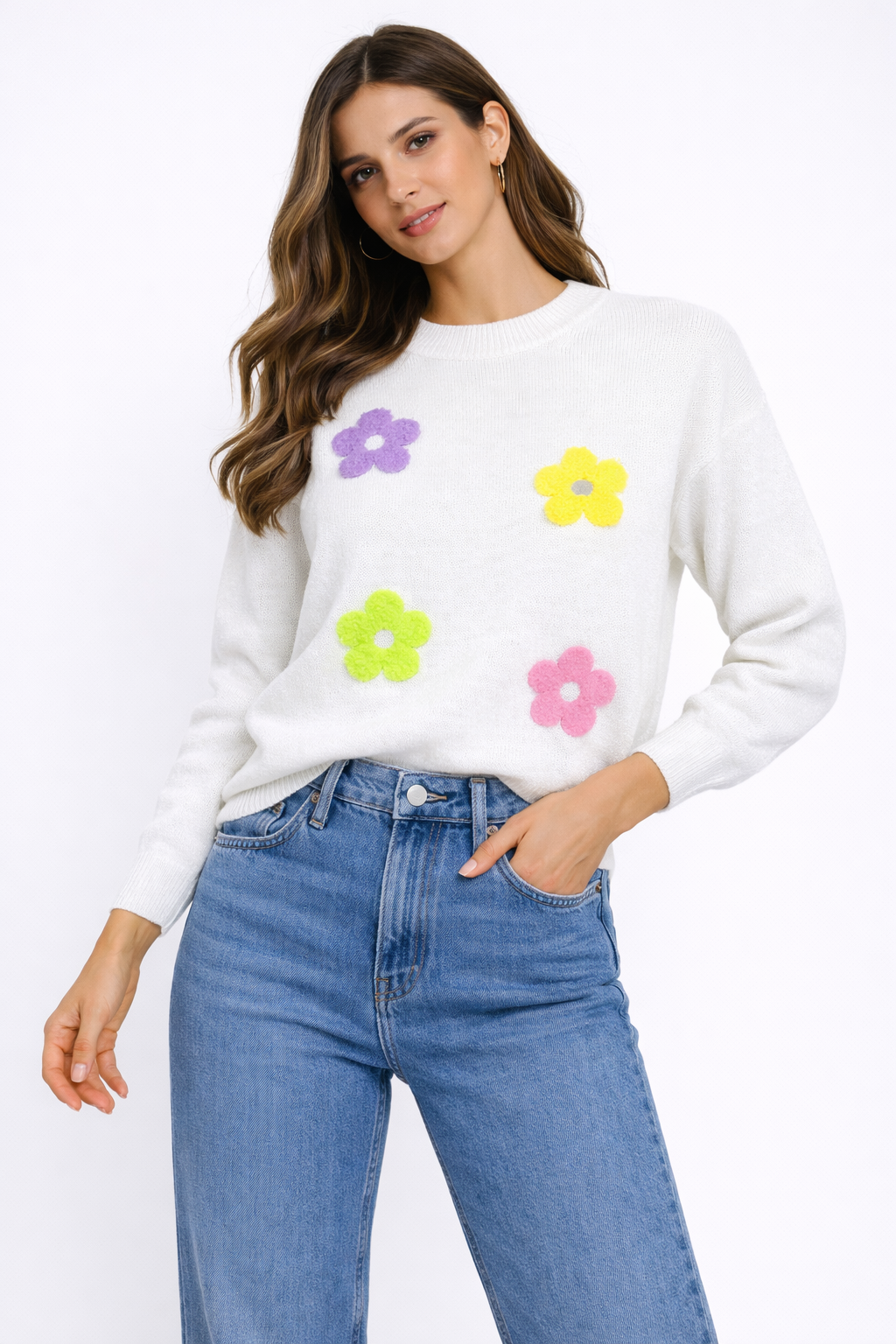 Sweather Bloom Top