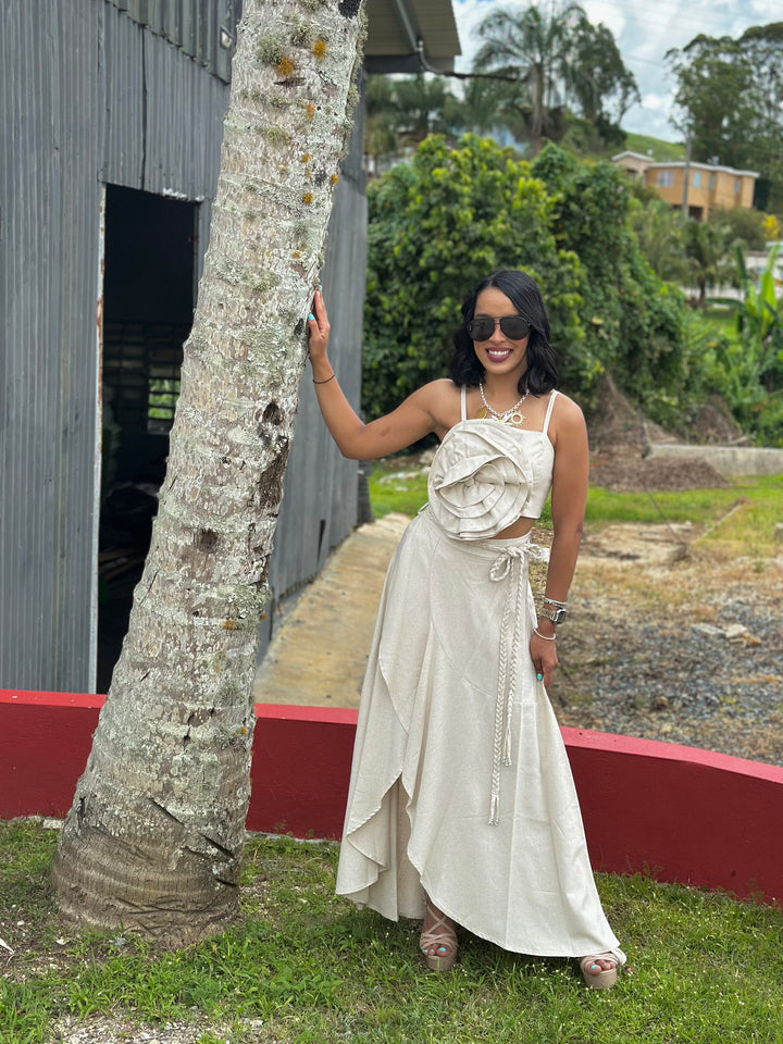 Flower Linen Set