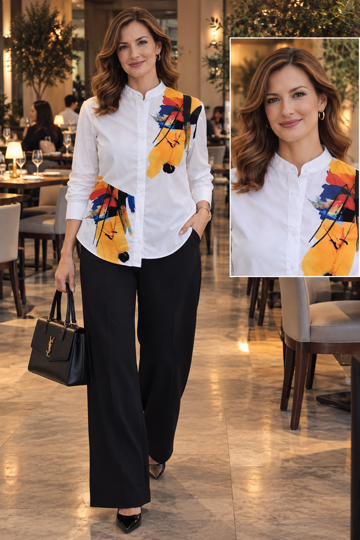 Abstract Blouse