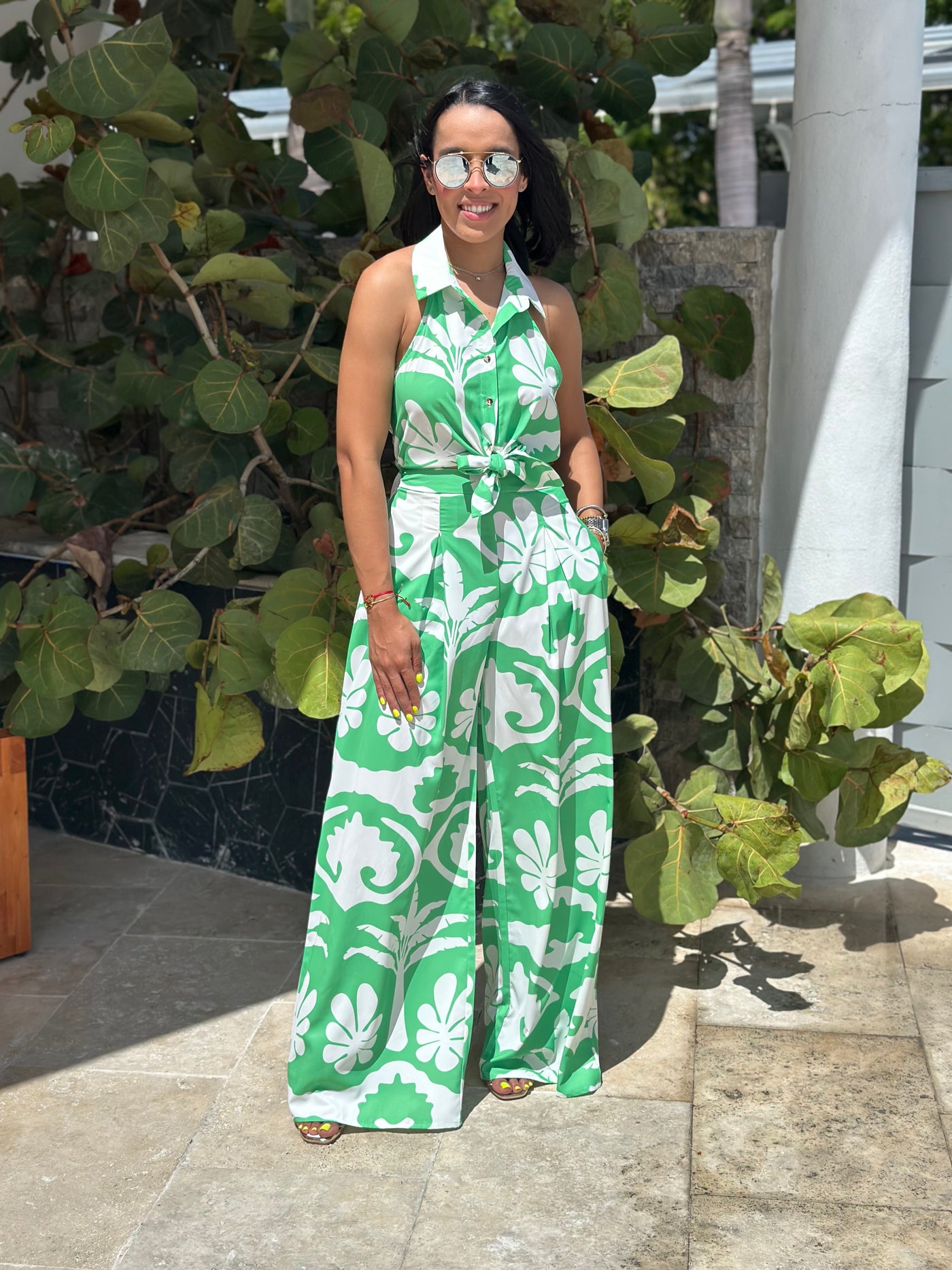 Mint Vest Set