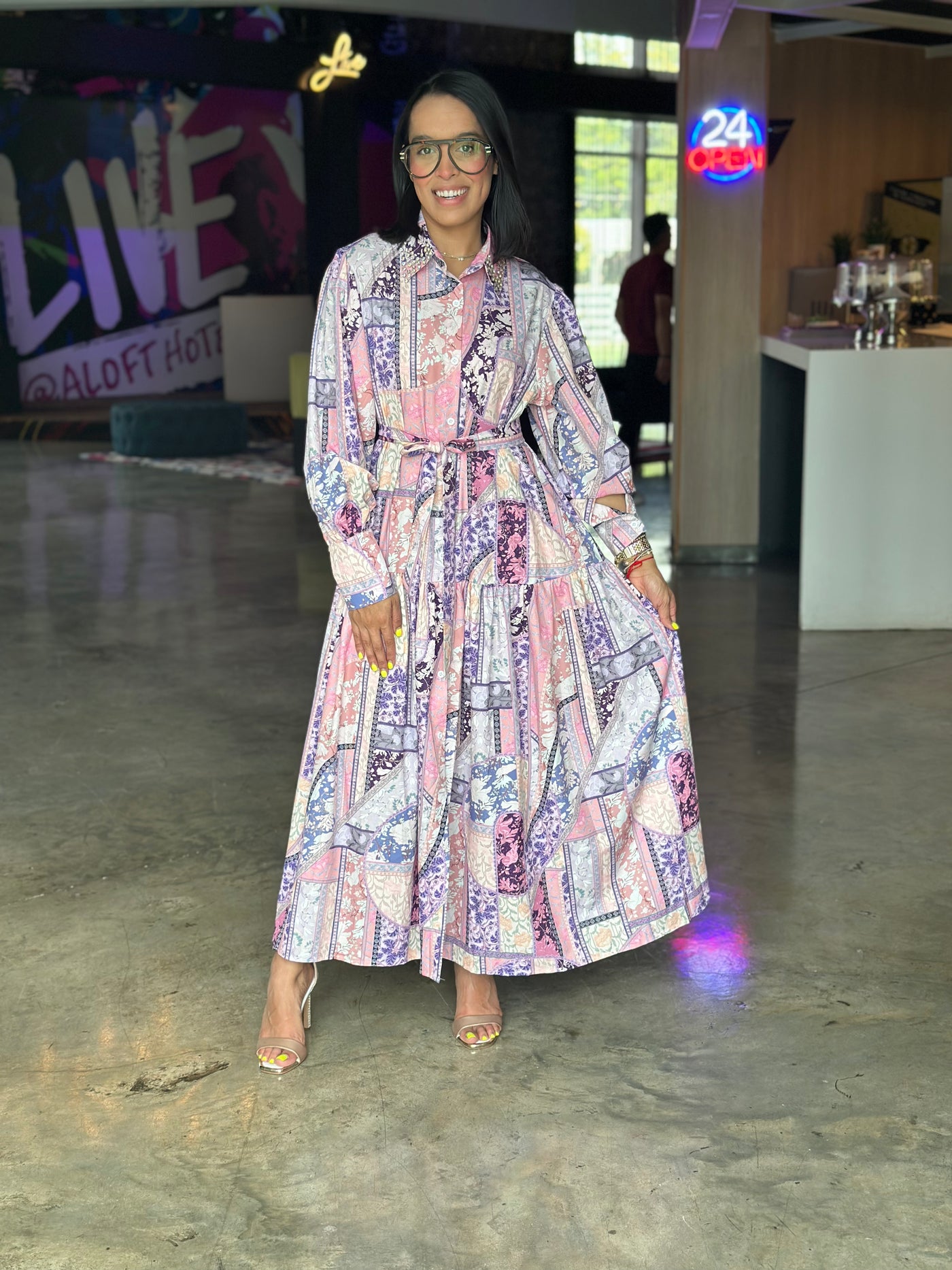 Vintage Lilac Dress