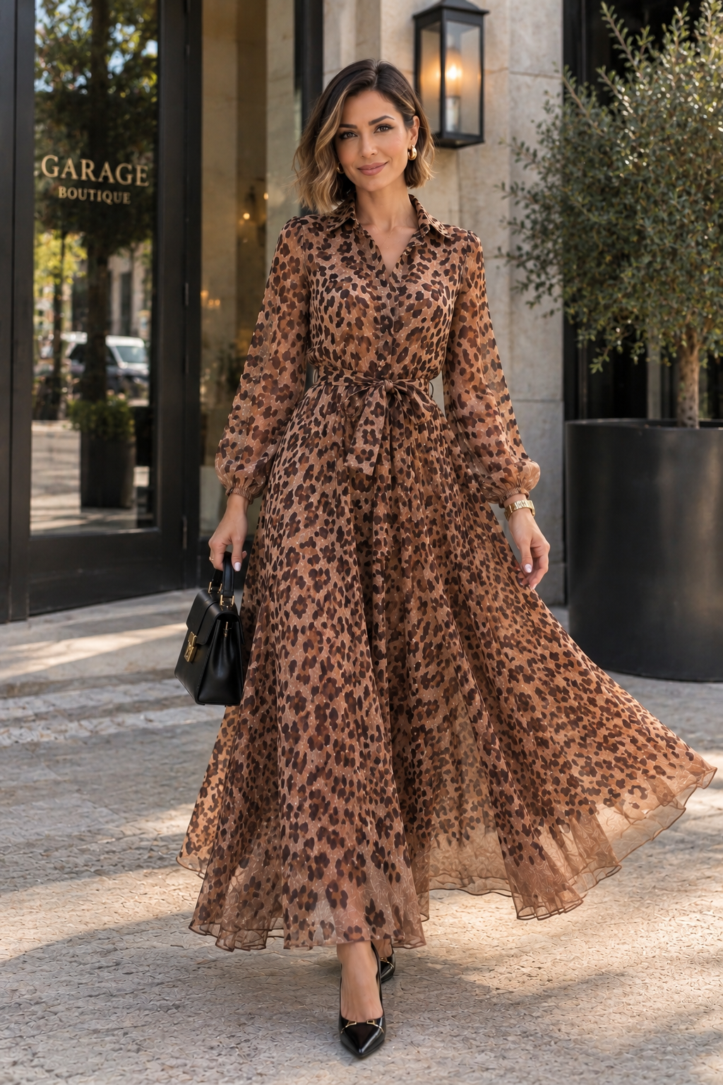 Animal print Dress