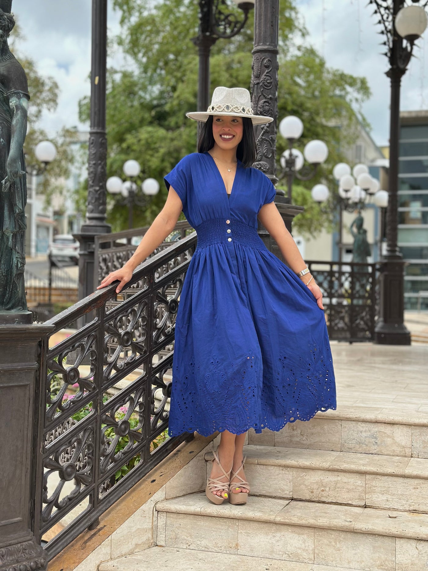 Blue Lace MidiDress