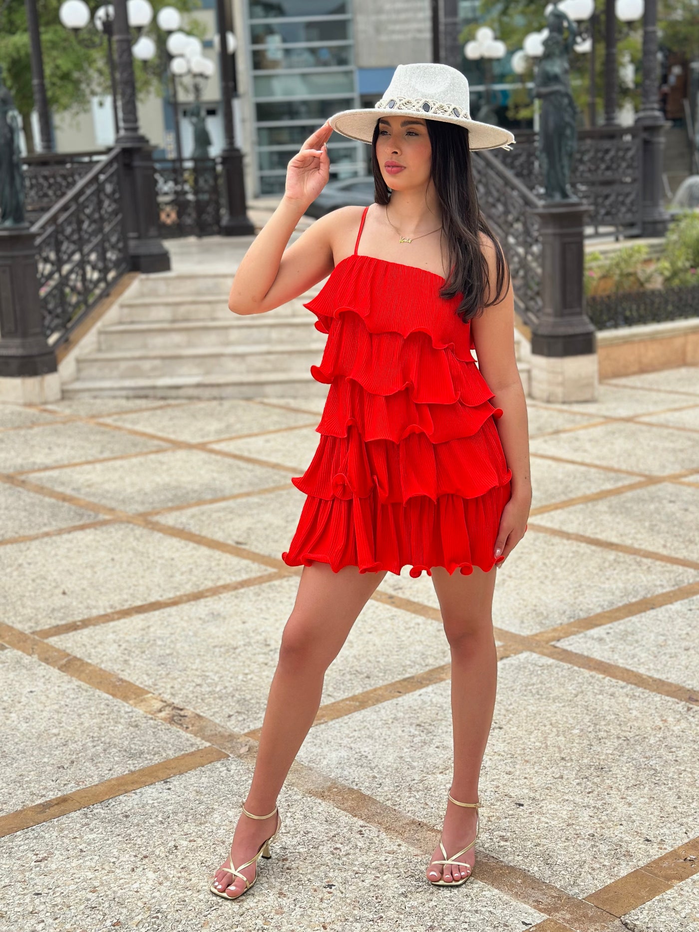 Ruffle Dress