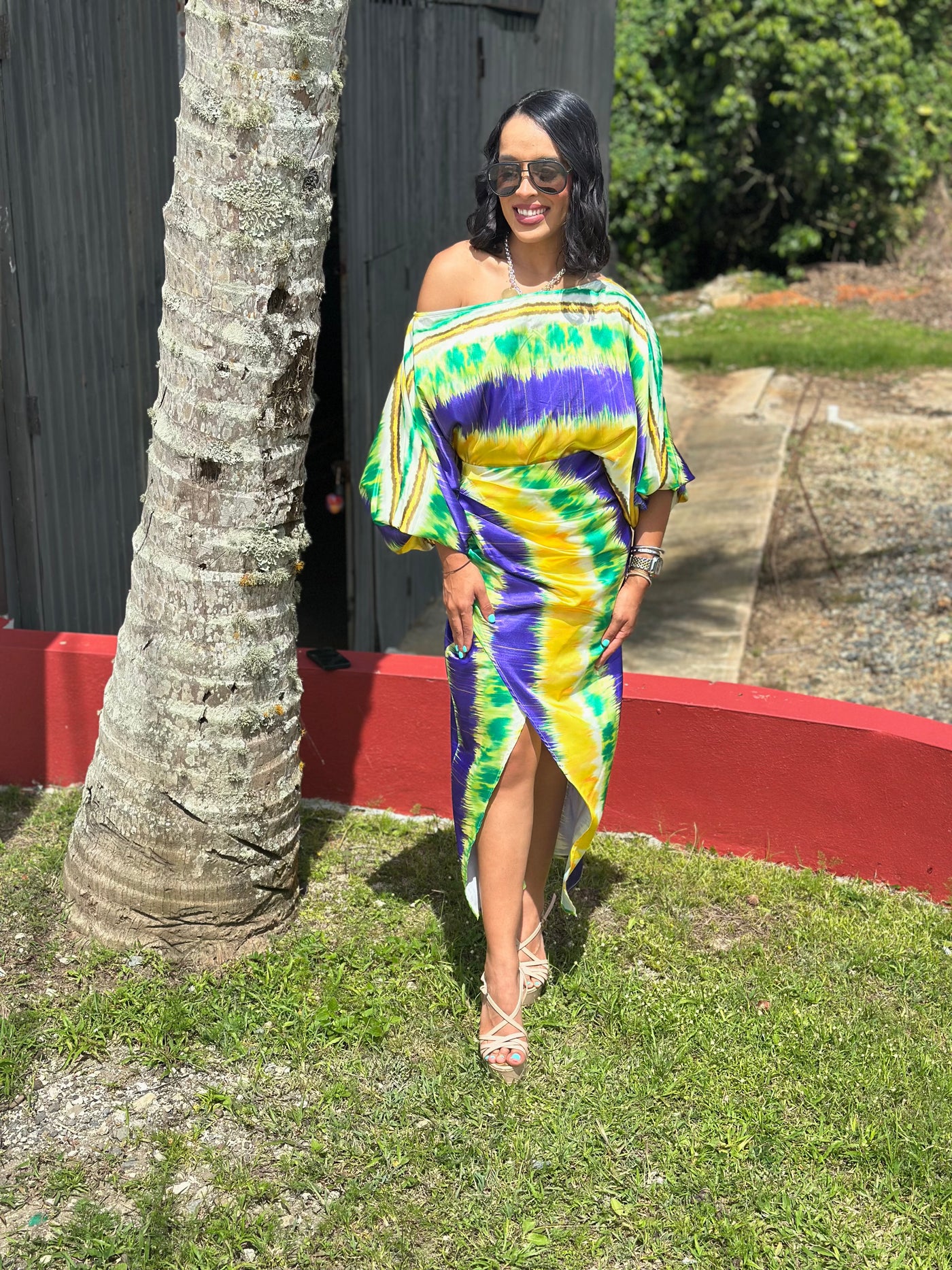Ombre Satin Set