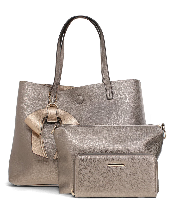 Pewter Tote Bag