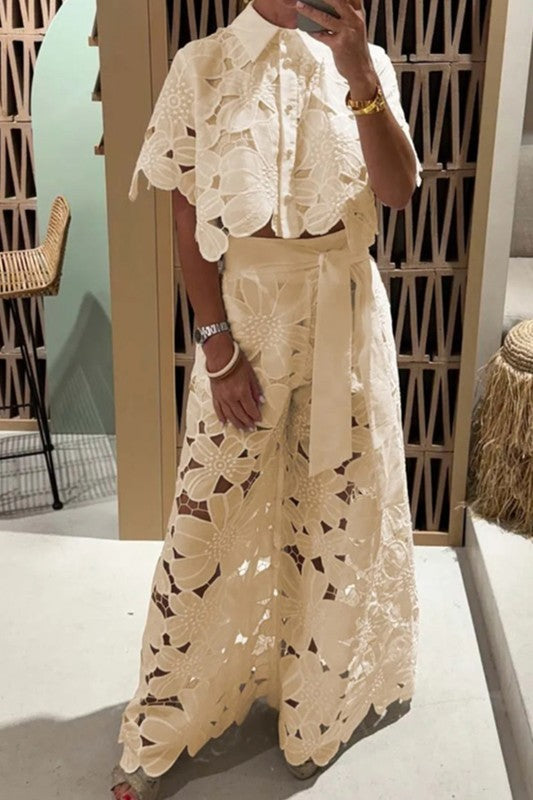 Flower Lace Set
