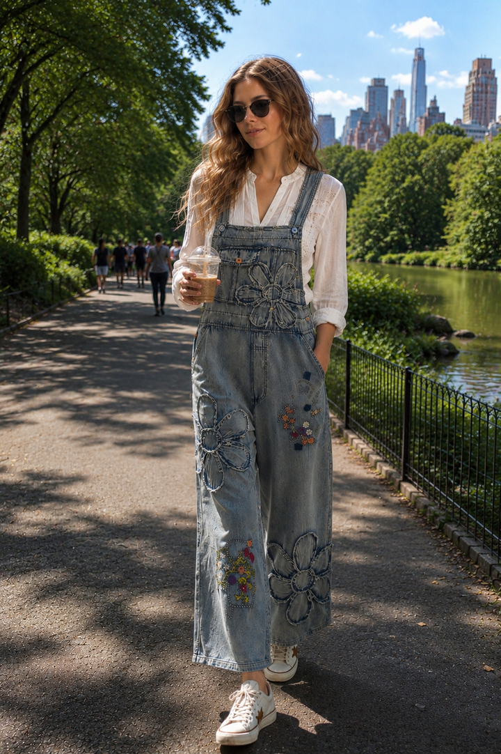 Poppy Denim Overall