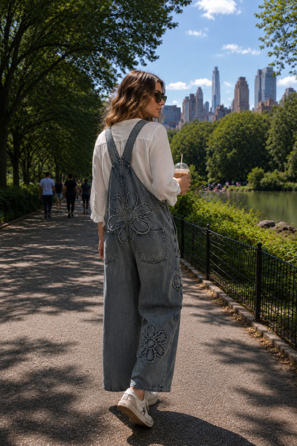 Poppy Denim Overall